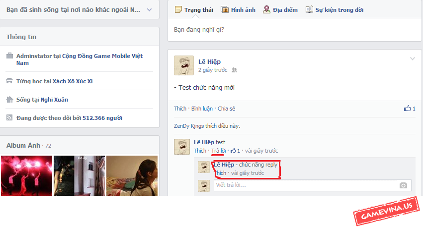 Cách Mở Chức Năng Nút Reply Ở Stt Facebook