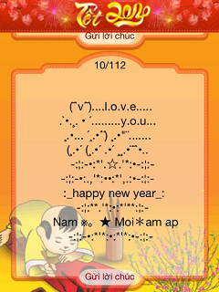 SMS Chúc Mừng Năm Mới 2014
